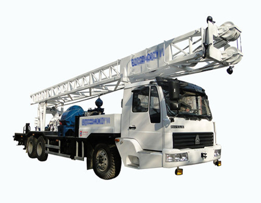 Farms HOWO 400m truck mounted hydraulic water well drilling rig
