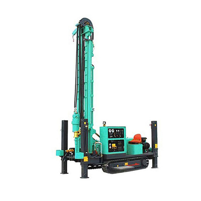 Hydraulic Drilling Rig Rig Crawler Diesel Top Drive Water Wells Rock Drill Hydraulic Drilling Equipment 300m